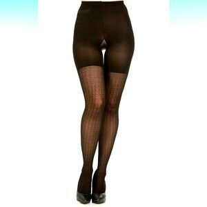Spanx love your assets, shaping tights textured - wishbone NWT Size 1
